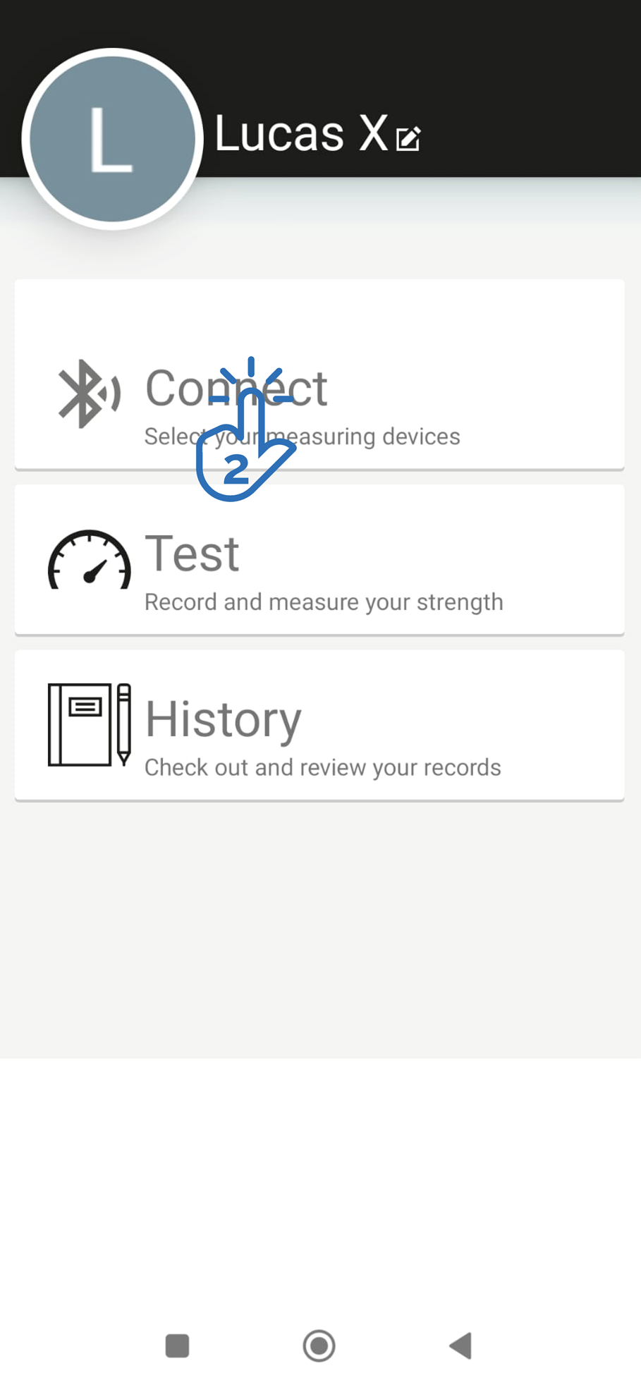 GripMeter device calibration